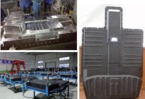 CFRT成(chéng)型多層産品(pin)新能源汽車(chē)電池支架有(yǒu)什麽優勢